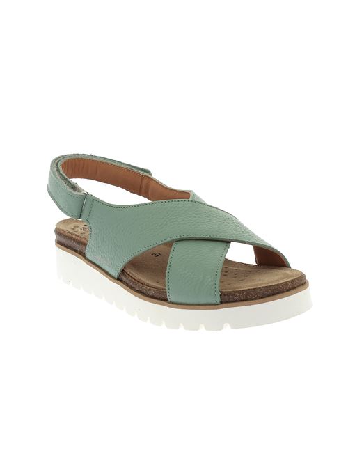 Tally sandalo da donna in pelle verde menta MOBILS ERGONOMIC | TALLY9987